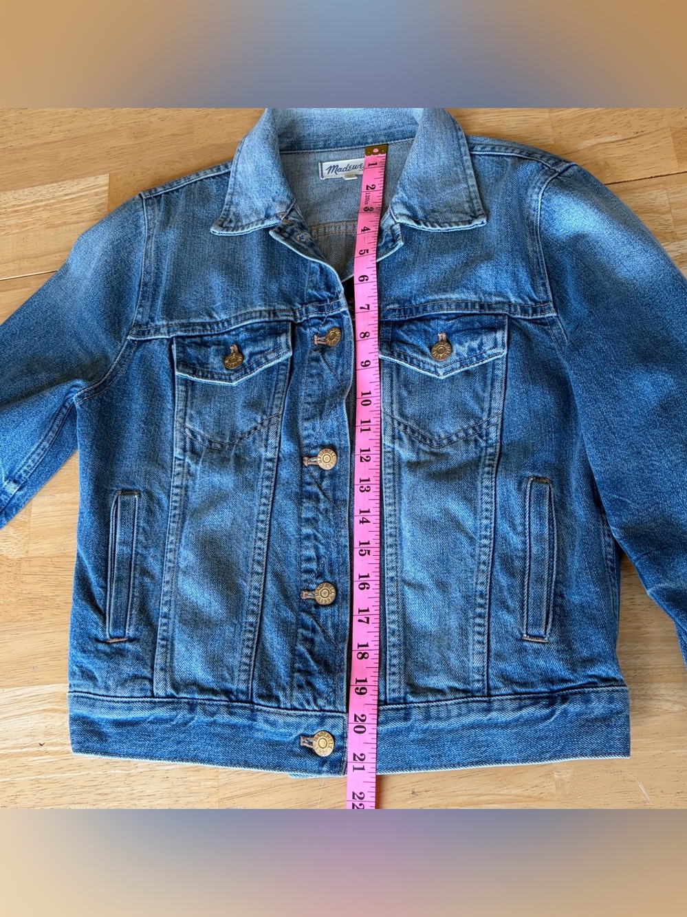 Madewell Modern Trucker Denim Jacket